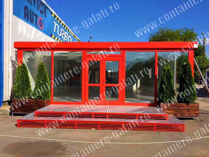 container magazin prezentare Braila